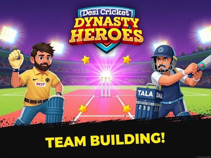 Desi Cricket Dynasty Heroes Gameplay Screenshot